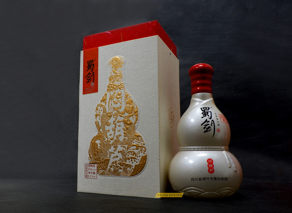 四川省綿竹蜀劍曲白酒廠包裝禮盒設(shè)計(jì)制作加工定制生產(chǎn)廠家